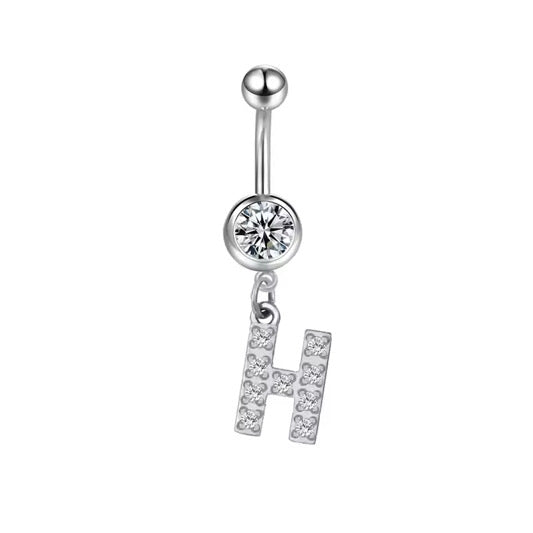 Initial Belly Ring